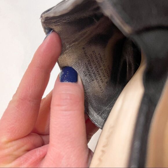 Nine West Rahima Slip On Black Mule Sandal Size 8 - Picture 10 of 10